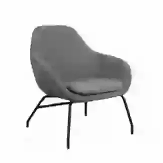 Modern Boucle Accent Chair with Slender Legs